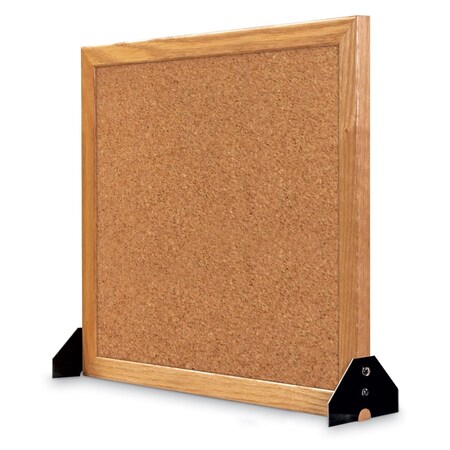 United Visual Products Indoor Enclosed Combo Board, 48"x36", Bronze Frame/Green & Keylime UVCB4836BZ-GREEN-KEYLIME